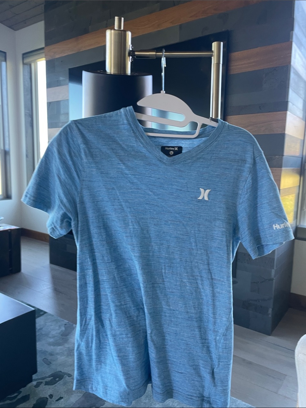Hurley youth Blue V-Neck Performance T-Shirt